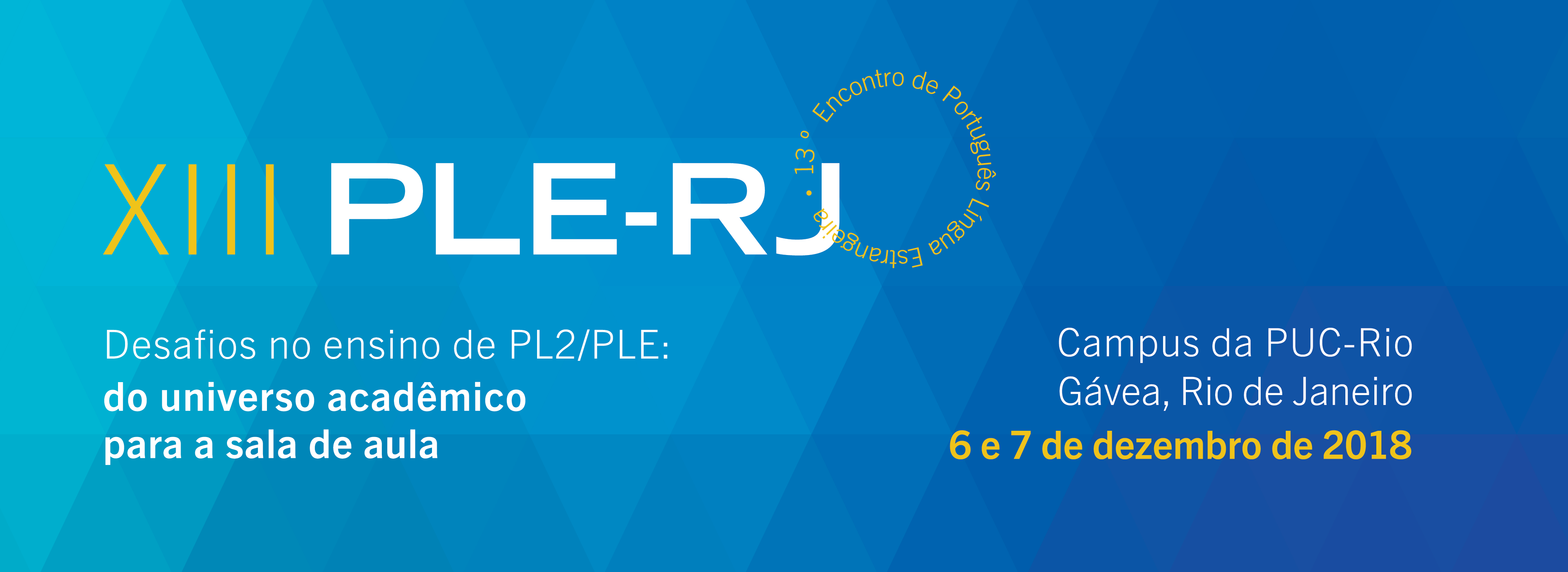 XIII PLE-RJ